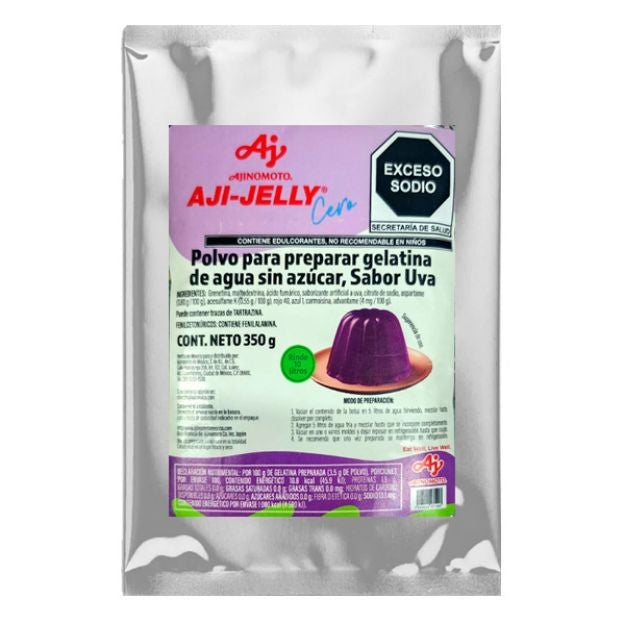 Gelatina Uva Aji-Jelly Cero 350 g