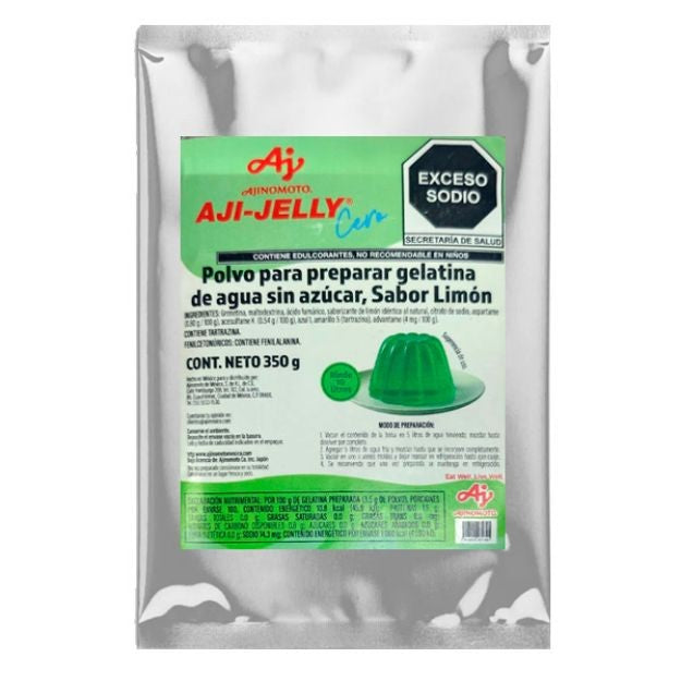 Gelatina Limón Aji-Jelly Cero 350 g