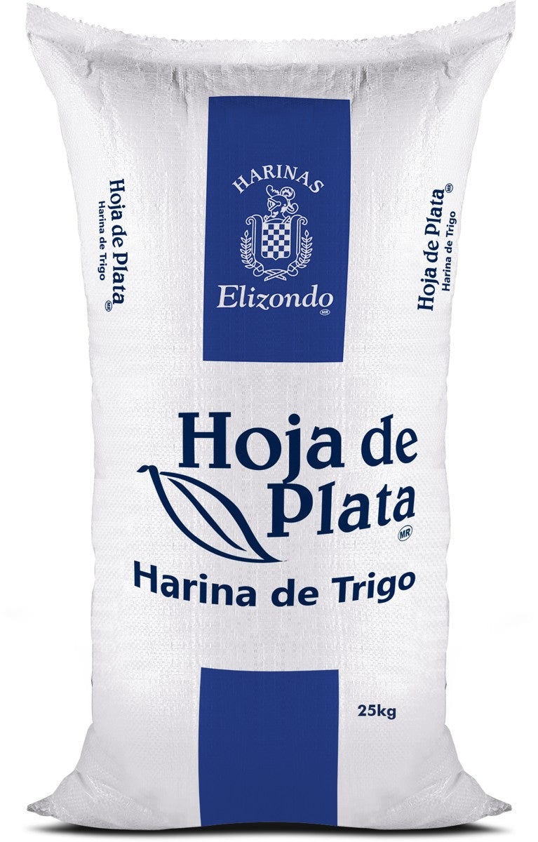 Harina de Trigo Hoja de Plata Elizondo 25 kg