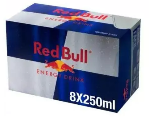 Bebida Red Bull 4 Latas de 250ml