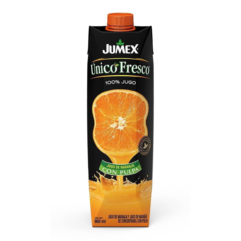 Jugo de Naranja con Pulpa Jumex Único Fresco 960 ml