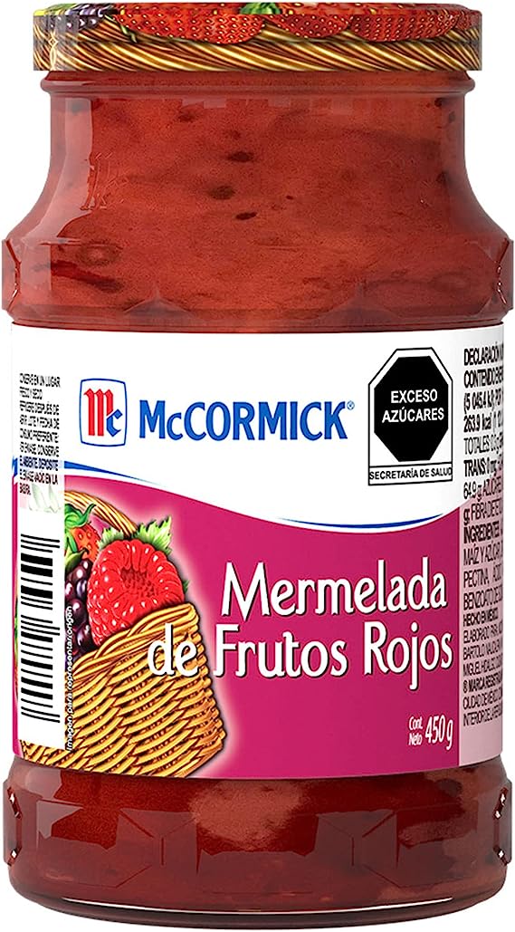 Mermelada Frutos Rojos McCormick 450g