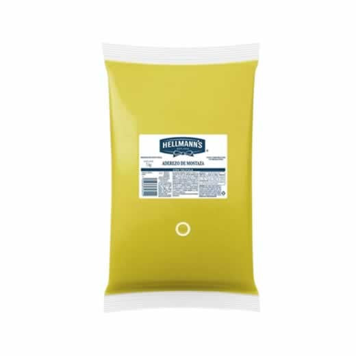 Mostaza Hellmann's Bolsa con Válvula 3 kg