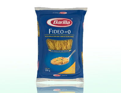Pasta Fideo No.0 Barilla 200g/ 40pzas