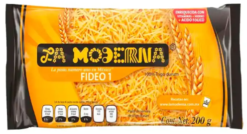 Pasta La Moderna Fideo NO.1 200 Gr