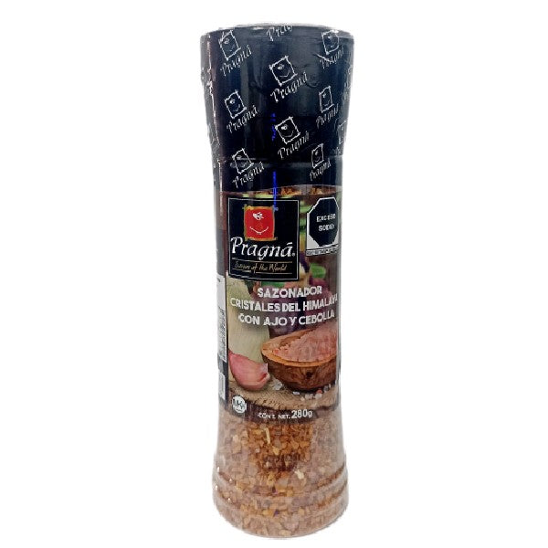 Sal Rosa con Ajo y Cebolla Pragna 280 g