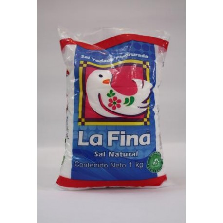 Sal De Grano La Fina Bolsa 1kg