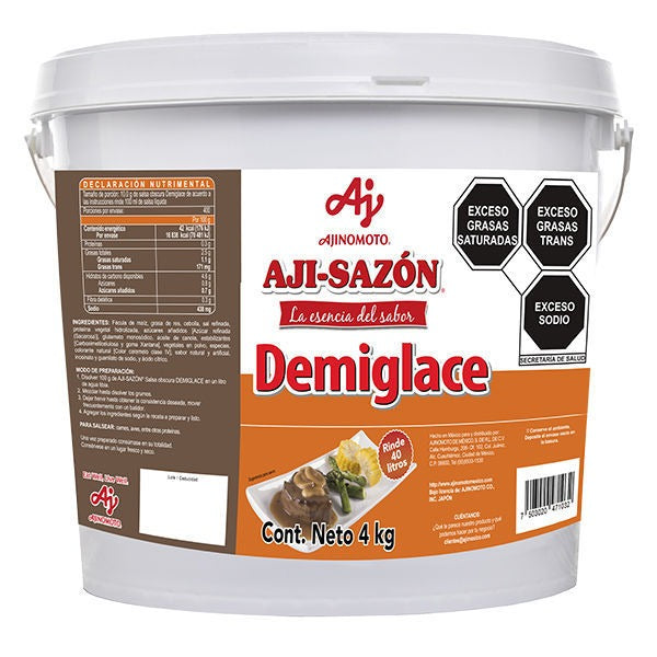 Salsa Demiglace Aji-Sazon 4 kg.