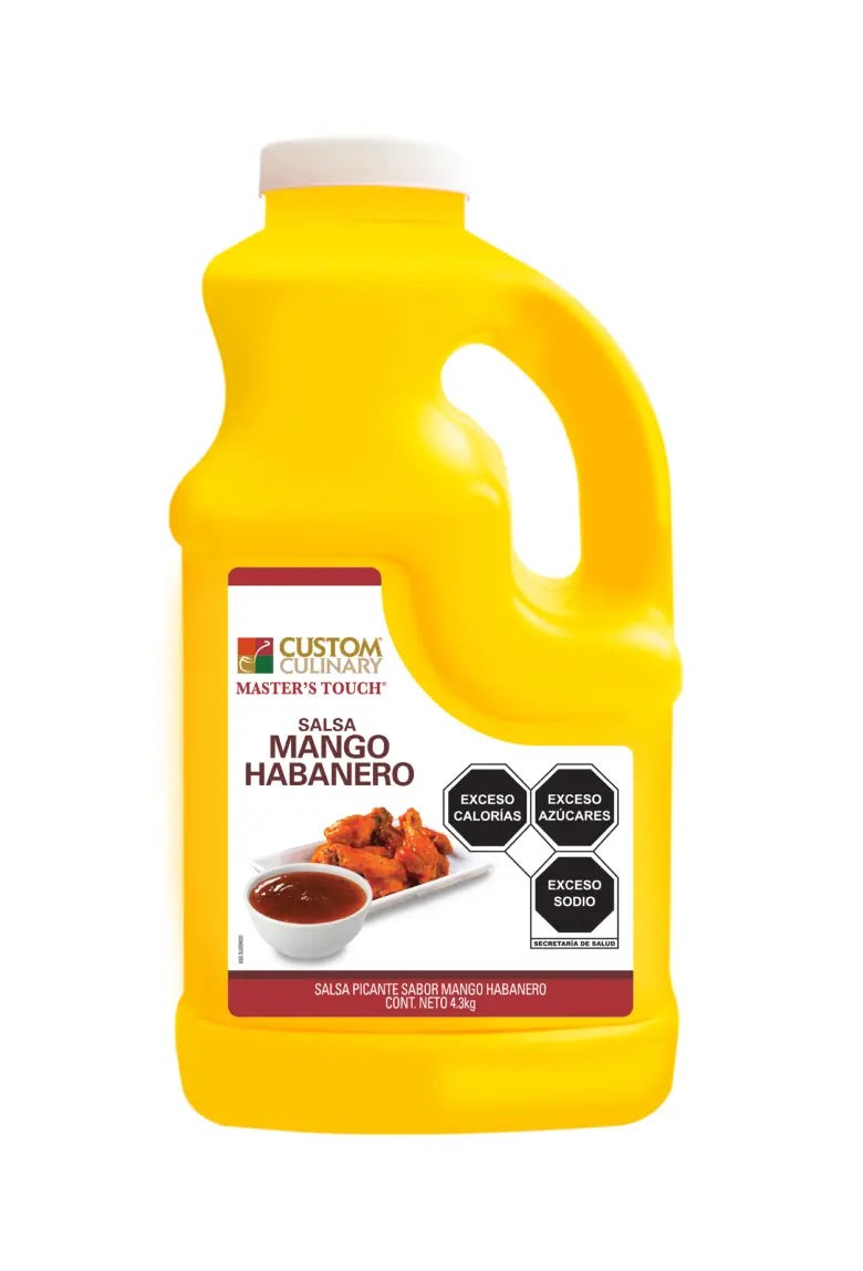 Salsa Mango Habanero Custom Culinary 4.3 kg