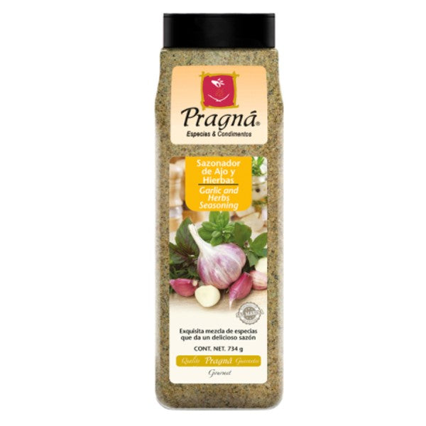 Sazonador de Ajo y Hierbas Pragná 734 g