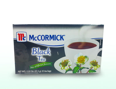 Té Negro McCormick 25 Sobres