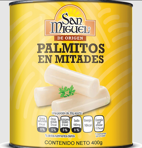 Palmito Mitades San Miguel 400g