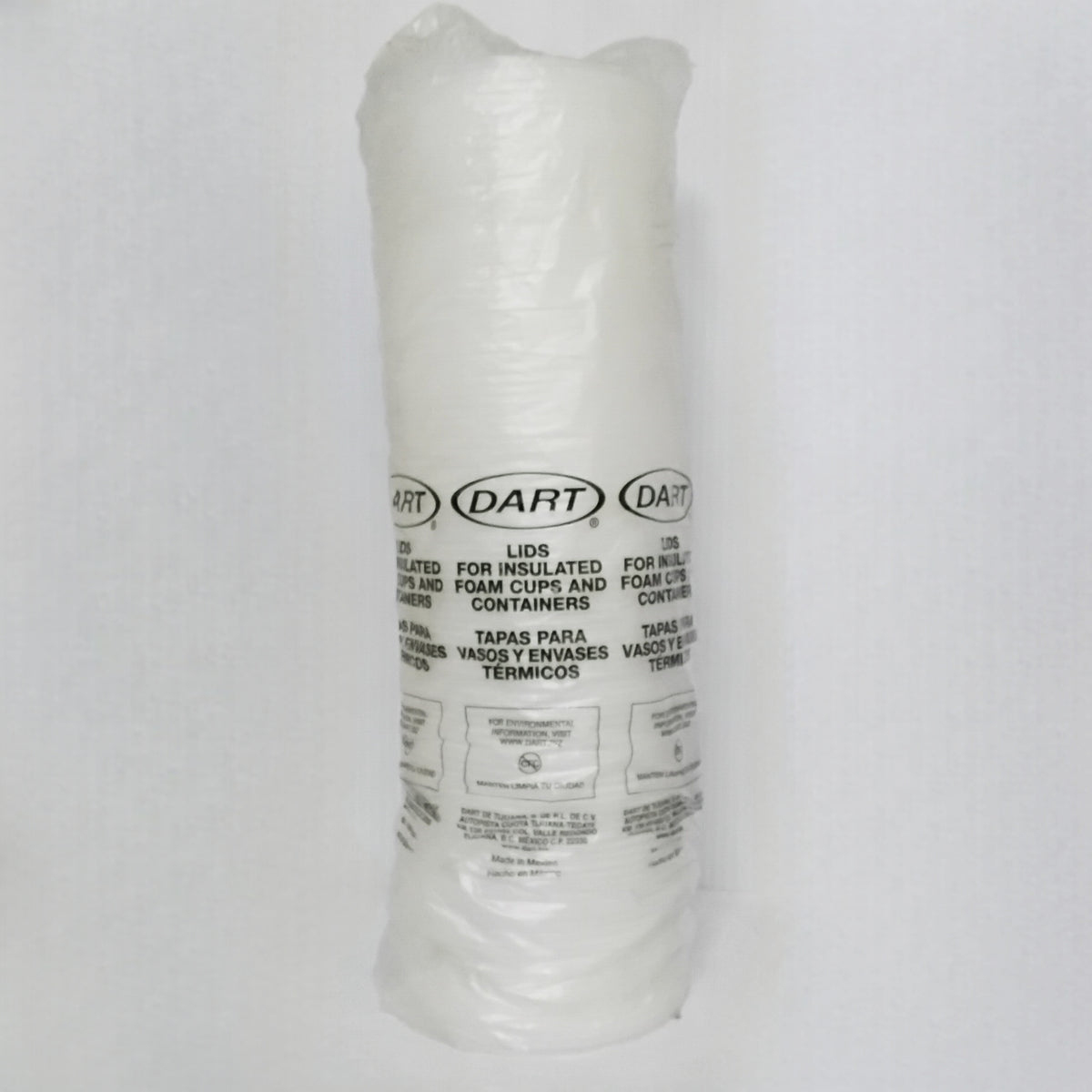 Tapa para Tazón Dart 8 oz 20JL con 100 pzas