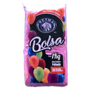 Bolsa Tipo Camiseta Blanca Reyma Grande 1kg