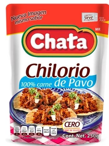 Chilorio de Pavo La Chata 215GR