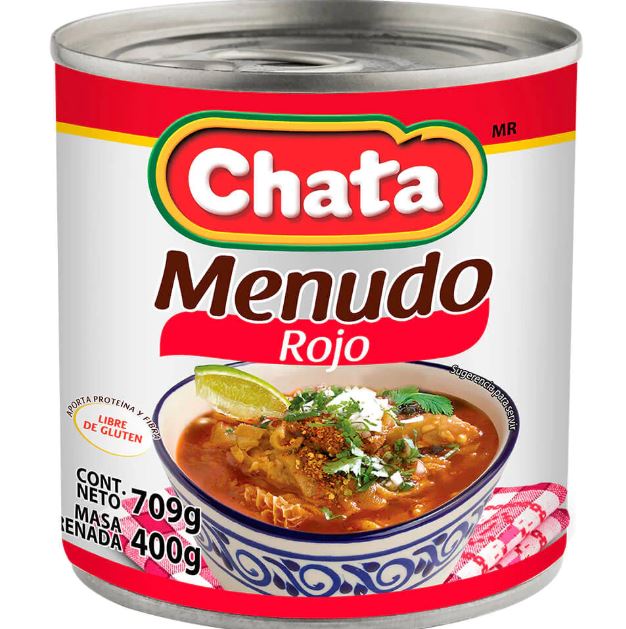 Menudo Rojo Lata La Chata 709GR