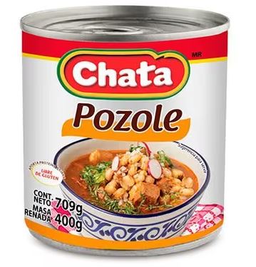 Pozole Lata La Chata 709g