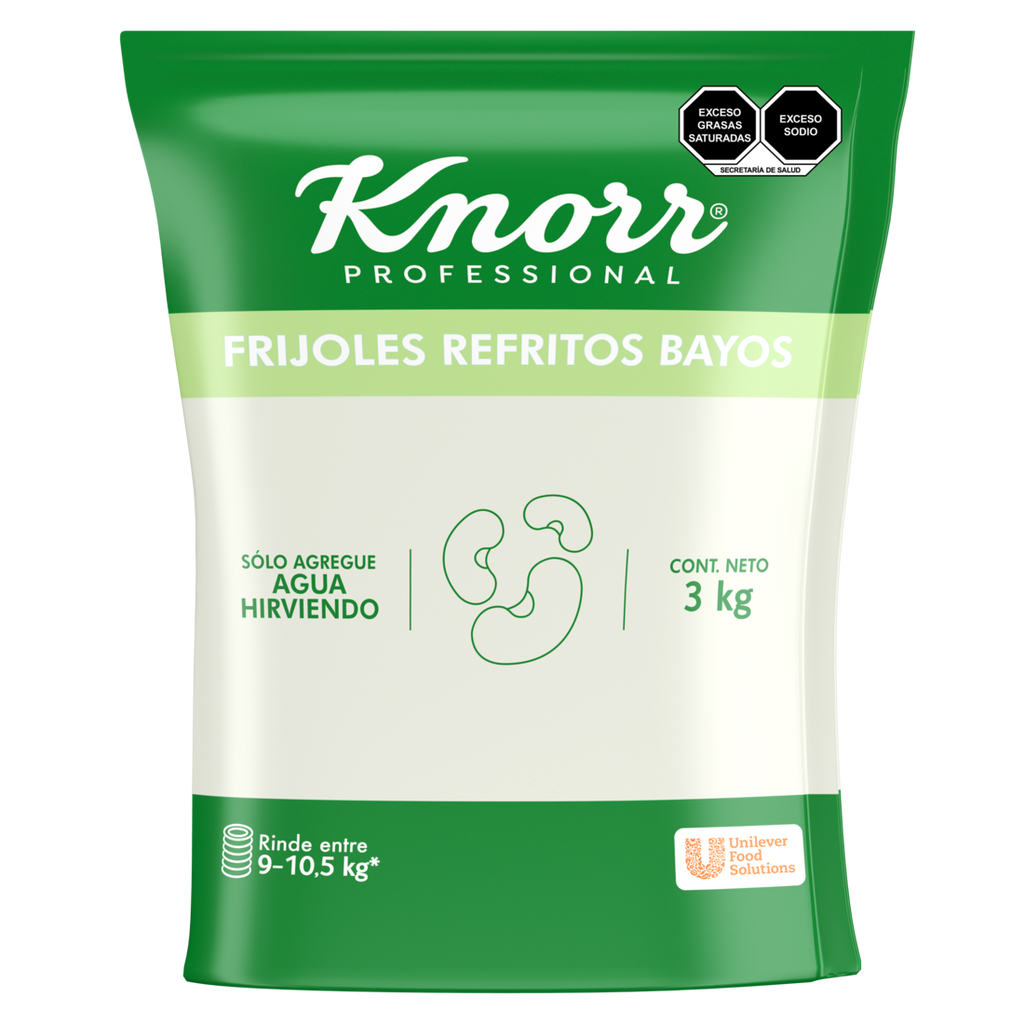 Frijoles bayos deshidratados Knorr 3kg