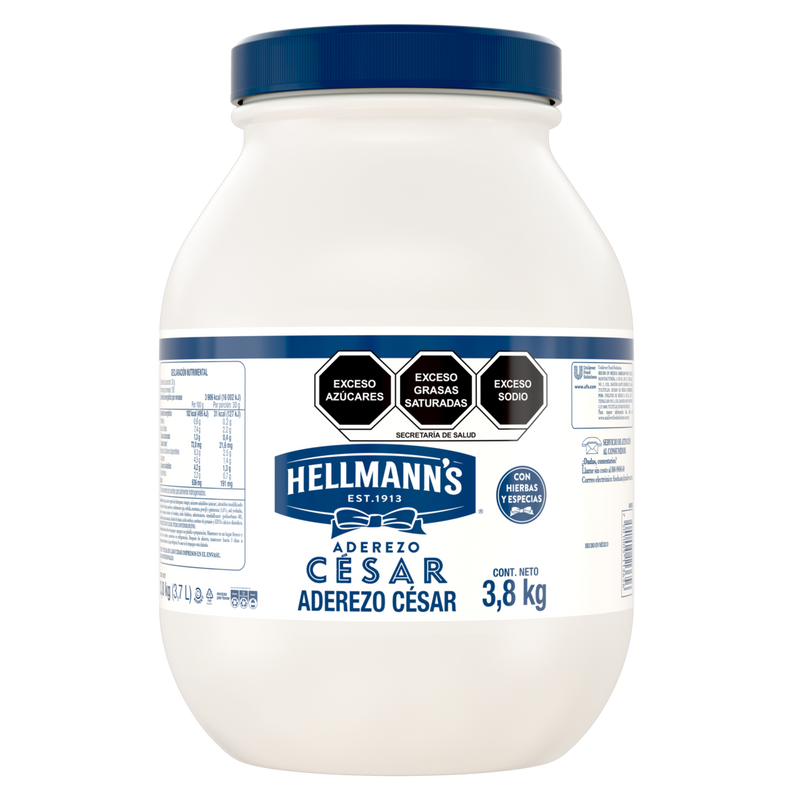 Aderezo César Economico Hellmann's 3.7L