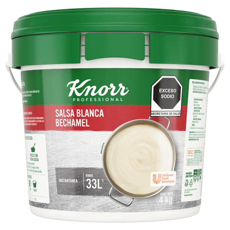 Salsa bechamel Knorr 4Kg