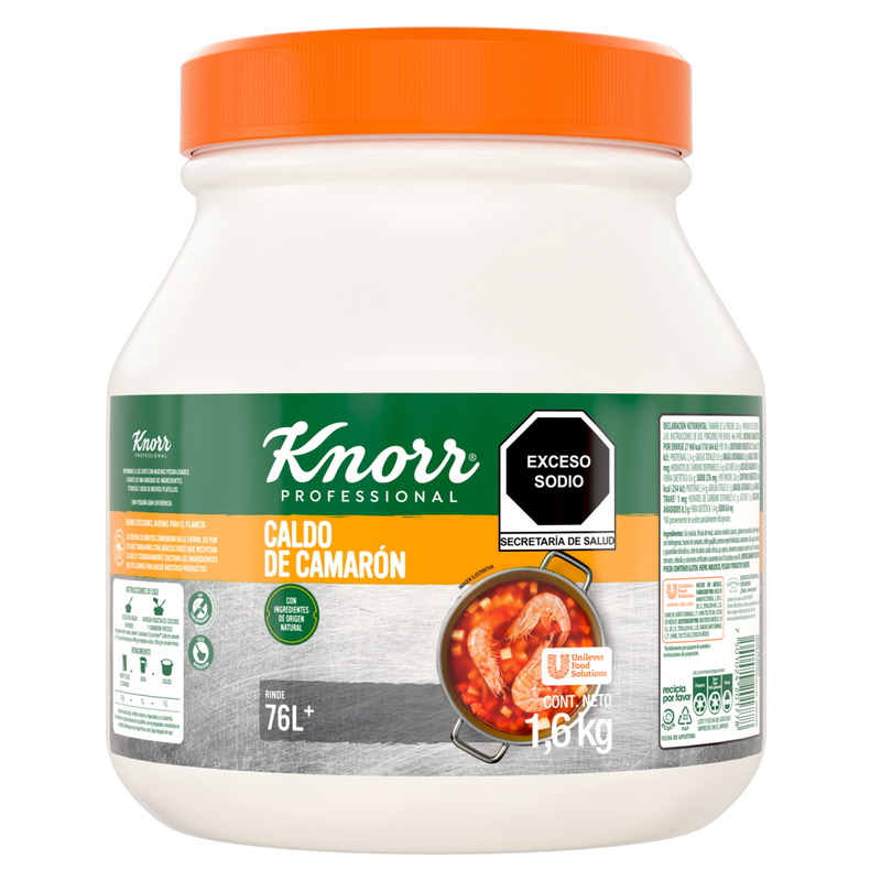 Knorr caldo camarón 1.6kg