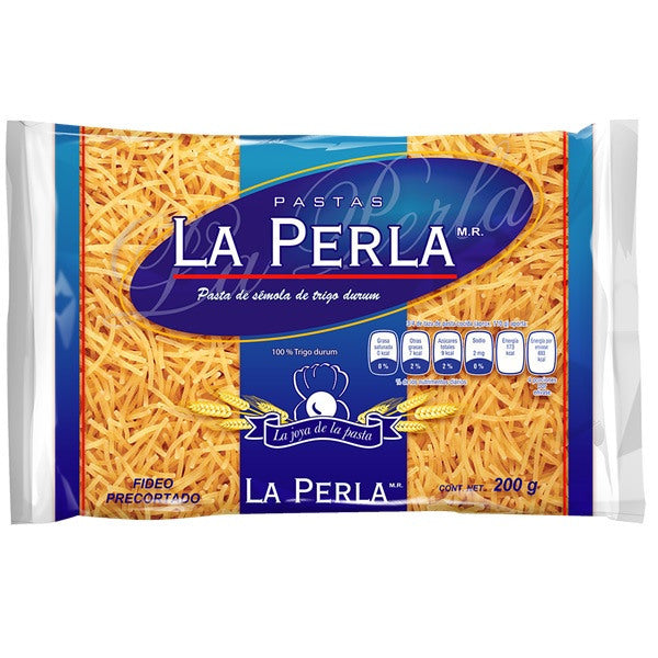 Pasta Fideo Precortado La Perla 200 g