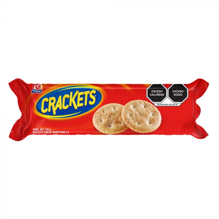 Galletas Crackers Gamesa 135g/ 20pzas