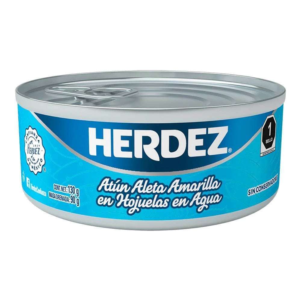 Atún en Agua Herdez 130g