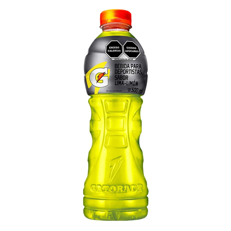 Bebida Gatorade Sabor Lima Limón 500ml