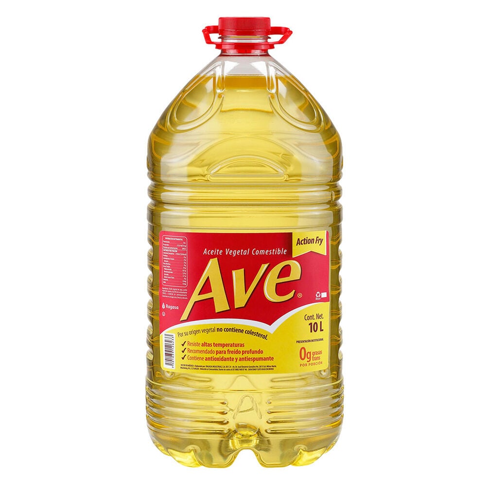 Aceite Vegetal Ave Action Fry 10 L