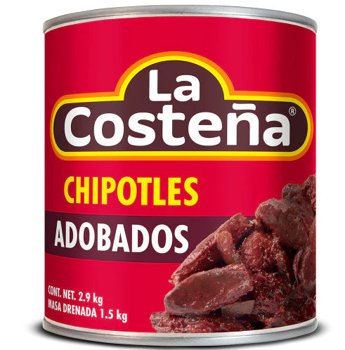 Chile Chipotle Adobado La Costeña 2.8kg