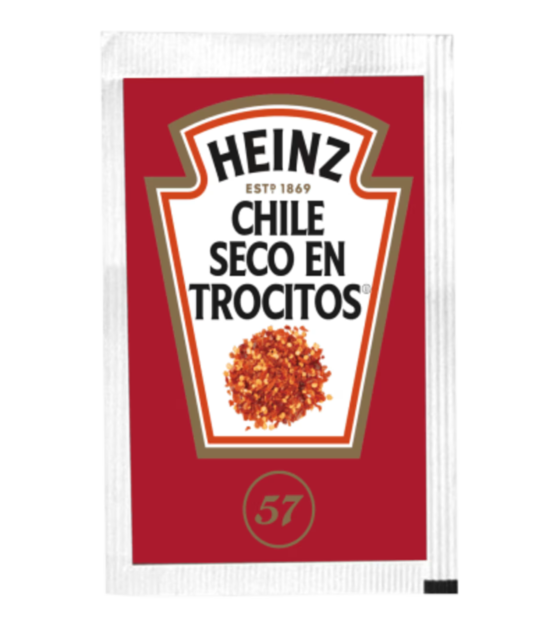 Chile Seco Quebrado Porcionado Heinz 1g/ 400pzas