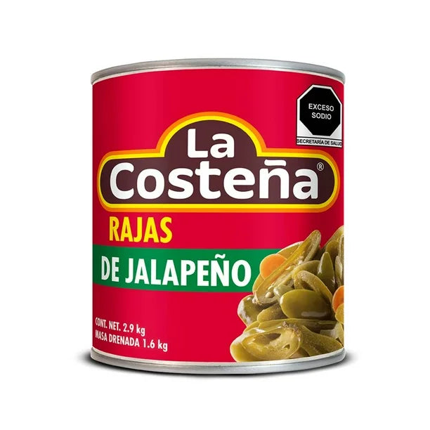 Chile en Rajas La Costeña 2.8kg