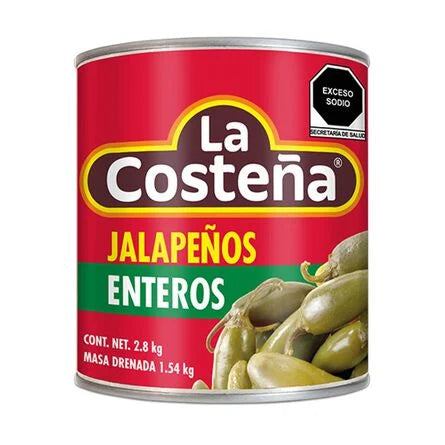Chile Jalapeño La Costeña 2.8 kg