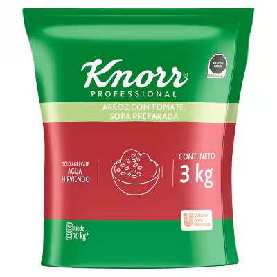 Sopa Knorr Arroz Rojo 3 kg