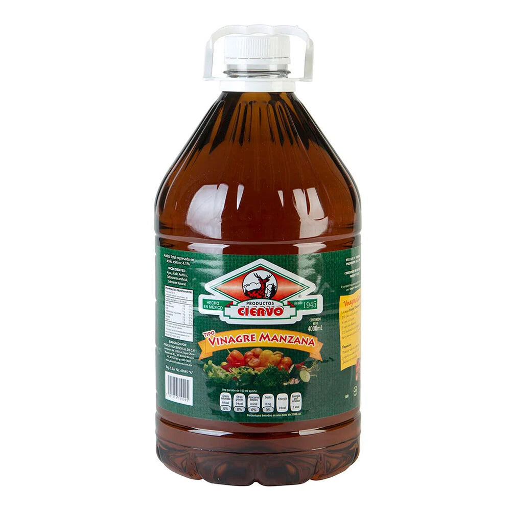 Vinagre De Manzana Ciervo 4 L