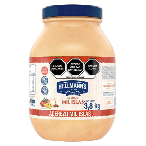 Aderezo Mil Islas Hellmann's 3.7L
