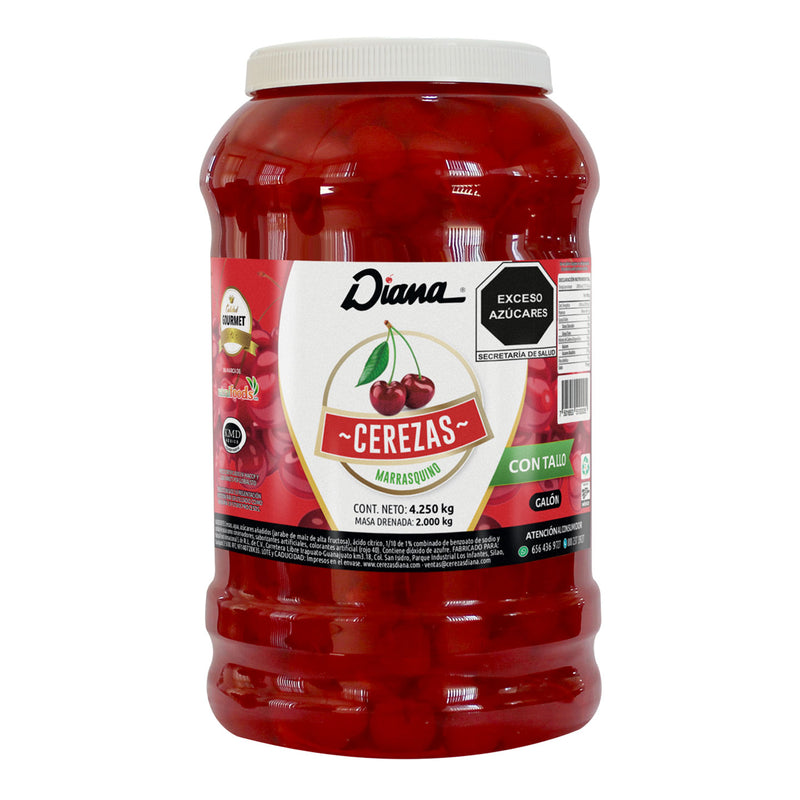 Cereza Marrasquino con Tallo Diana 4.28kg