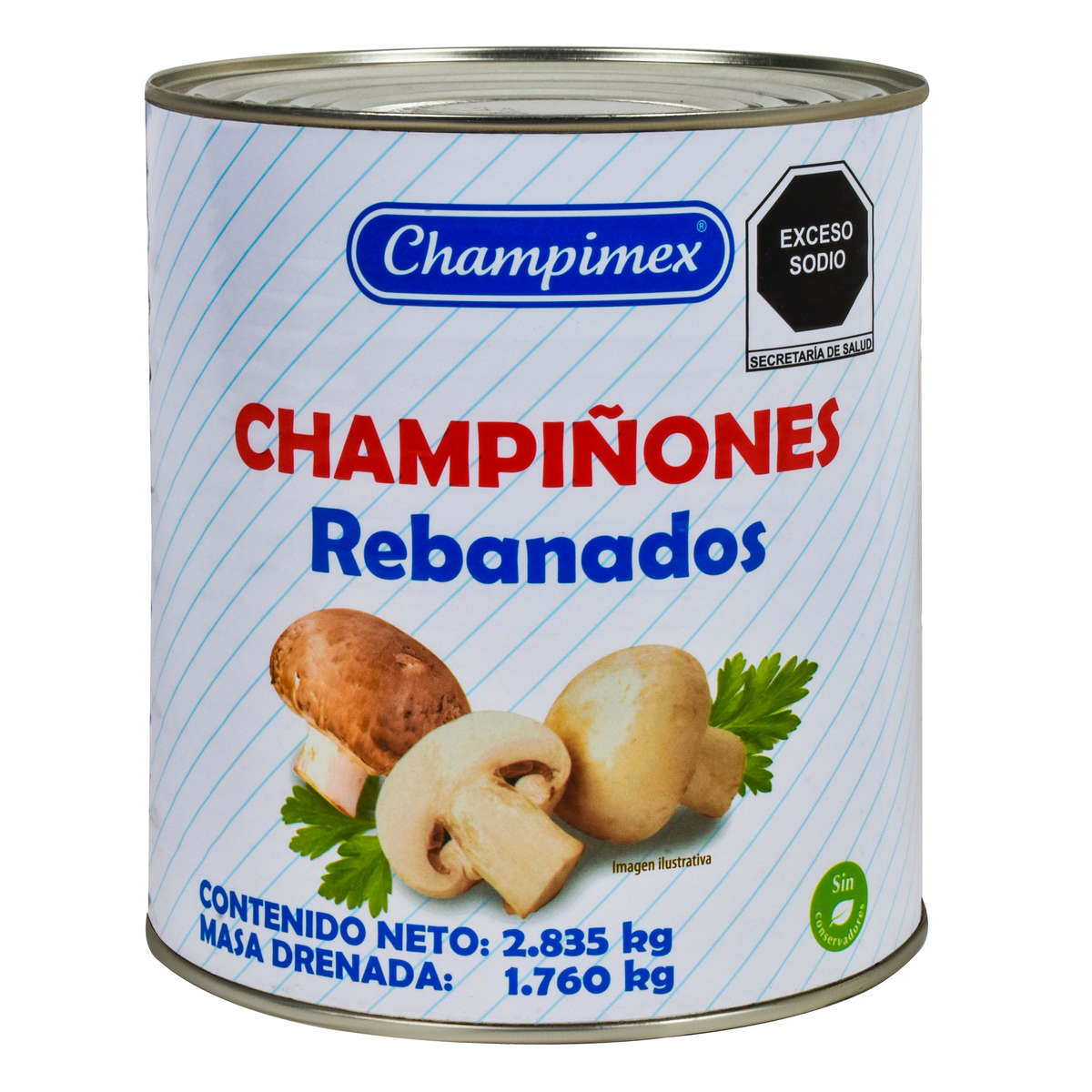 Champiñones Rebanados Champimex 2.835 kg