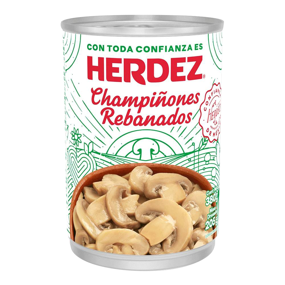 Champiñones Rebanados Herdez 380g