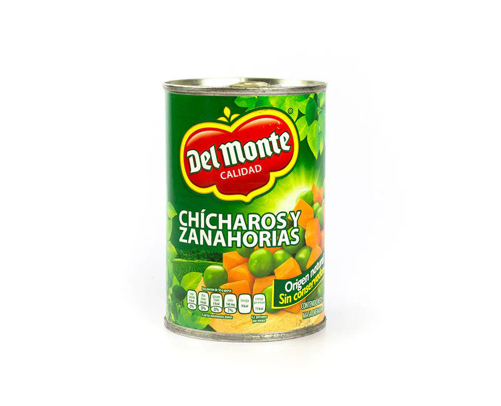 Chícharo con Zanahoria Del Monte 410g