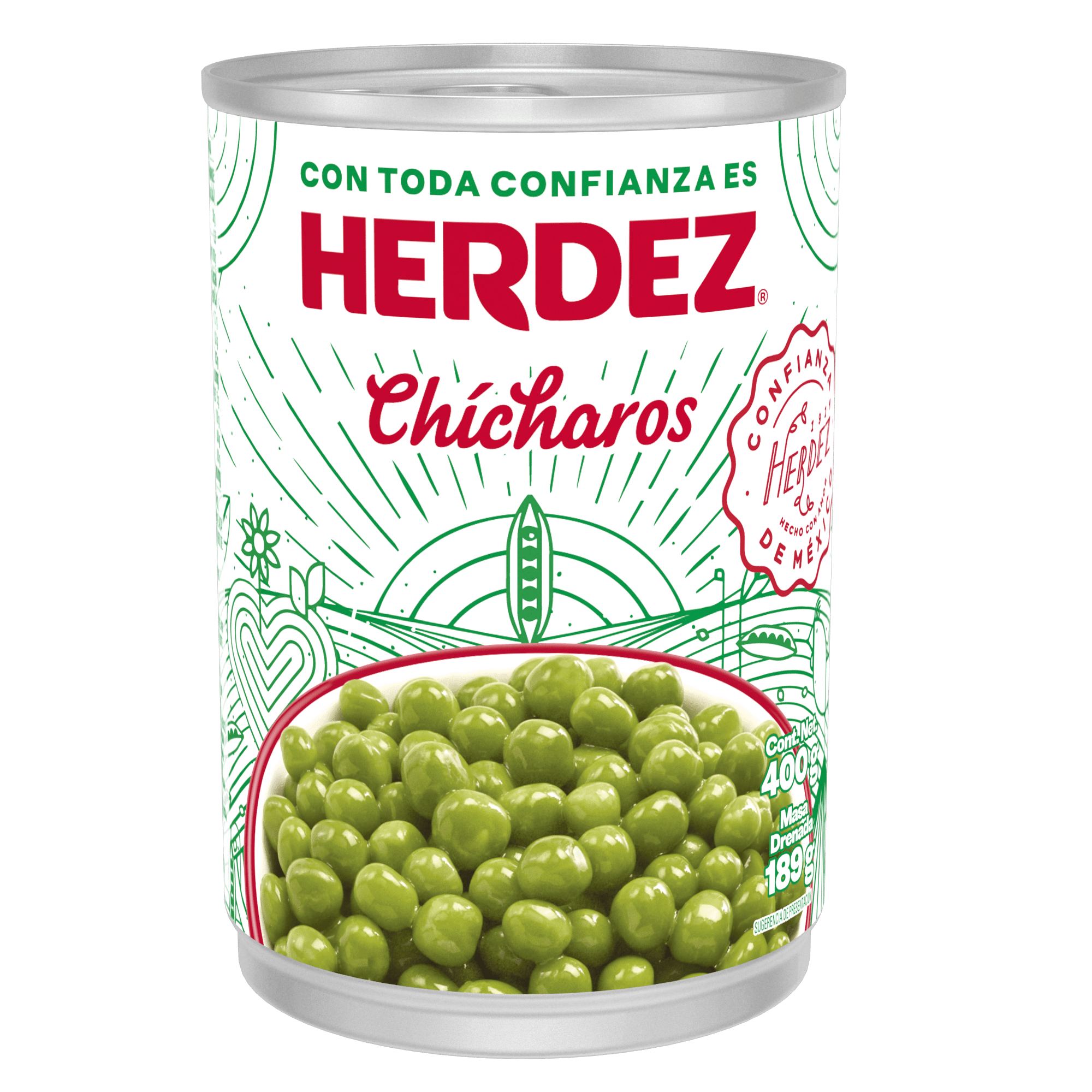 Chícharo Herdez 400g