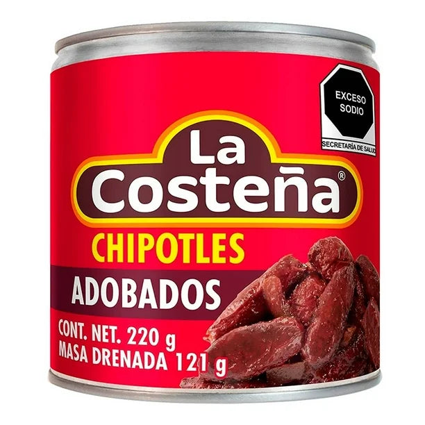 Chile Chipotle Adobado La Costeña 220g