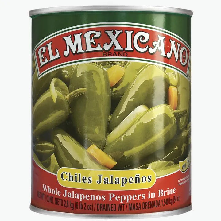 Chile Jalapeño El Mexicano 2.8kg