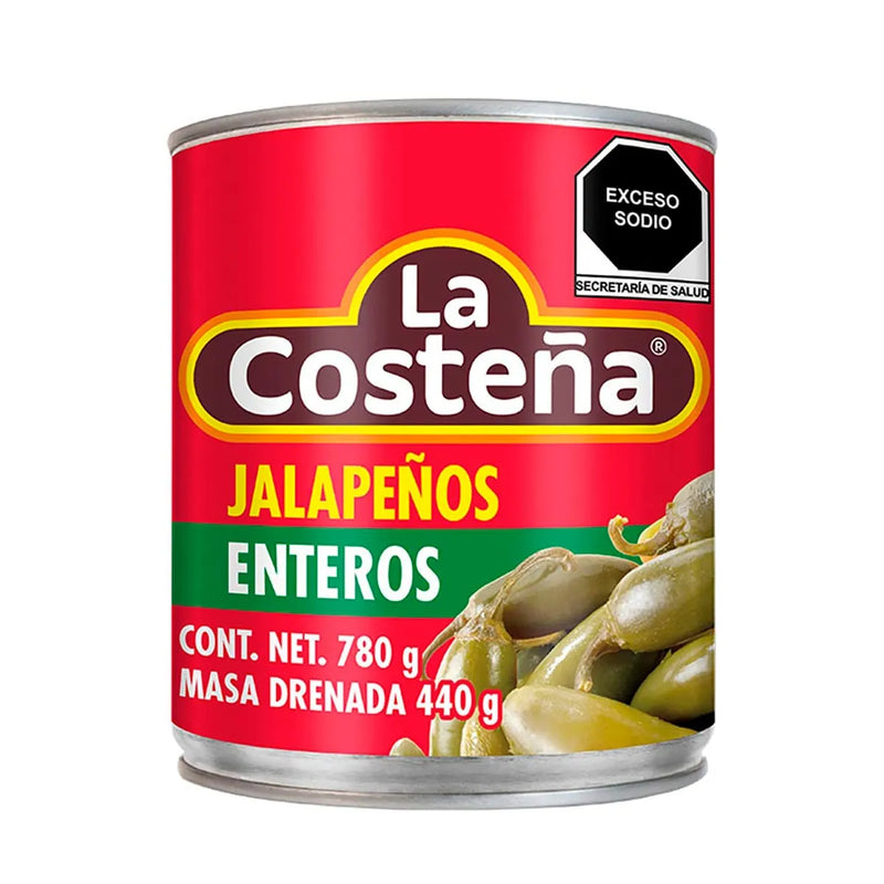 Chile Jalapeño La Costeña 780g