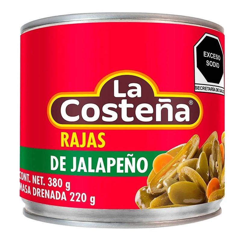 Chile en Rajas La Costeña 380g