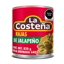 Chile en Rajas La Costeña 800g