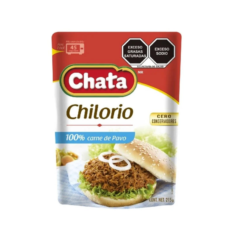 Chilorio de Pavo La Chata 215g