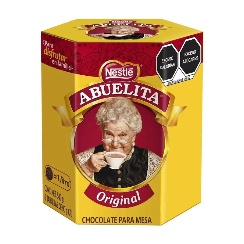 Chocolate Abuelita Exhibidor con 90g/6pzas