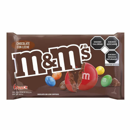 Chocolate M&M Café 287g con 6 pzas